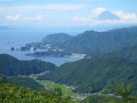 大峠からの富士山