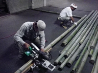 伊豆半島太鼓フェスティバル竹万灯作り