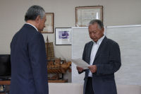 那賀川水系河口周辺治水対策委員会答申書提出