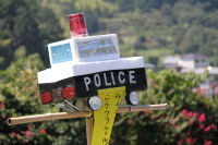 松崎幼稚園岩科園交通安全カカシ