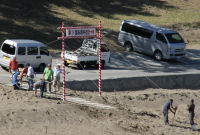 雲見温泉海賊料理祭りの準備