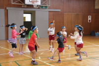 町内の幼稚園、保育園の年長児交流会