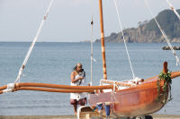 マノー・カマクラ号進水式