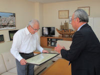 真野元監査委員が表彰