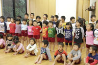 中川園の園児が峰輪公民館で「ありがとうの会」