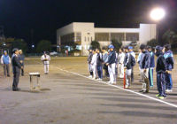 生涯学習ソフトボール秋季大会開会式