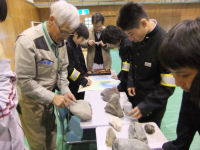 松崎中学校で「伊豆半島ジオサイトに関する講話」開催