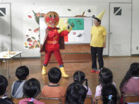 松崎幼稚園岩科園で食育の劇