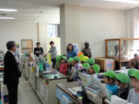 聖和保育園の園児が来庁