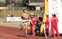 しずおか市町対抗駅伝ゴール