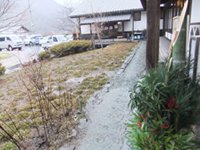 今日は激しい雨が降っています