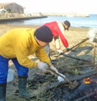 松崎地区どんど焼き