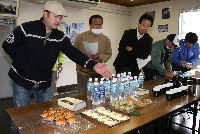 伊豆トレイルジャーニーの提供品試食会