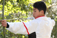 吉田地区の弓まつり
