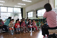 松崎幼稚園岩科園で新入園児が１日体験入園