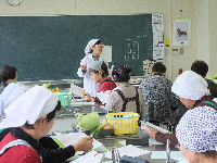 牛乳・乳製品の摂取を高めるための食生活料理教室