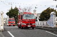 春の火災予防運動防火パレード