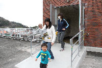 児童館で避難訓練