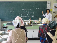 介護者の集い「介護者のための料理教室」