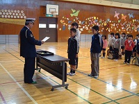 交通安全リーダー委嘱式