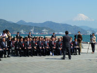 駿河湾フェリーの航路が県道２２３号に