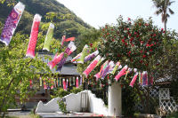 伊豆文邸の足湯