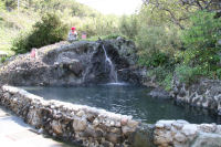 石部平六地蔵露天風呂