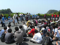 岩地で教育旅行の受入れ