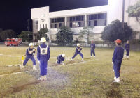 消防団操法合同訓練