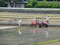 田植え準備