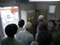 松尾頭首工の操作説明会