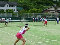 中体連テニス西豆地区順位決定戦