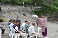石部海岸海上安全祈願式