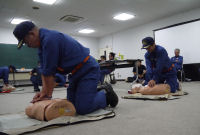 松崎町消防団普通救命講習