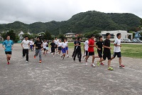 市町対抗駅伝練習初日