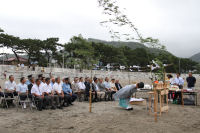 松崎海岸海上安全祈願式