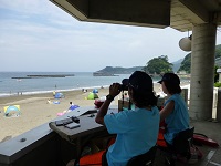 ライフセイバー監視開始