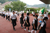 松本市安曇地区訪問団来庁