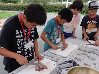 三聖塾干物づくり