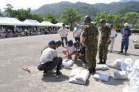 岩科地区会場型総合防災訓練 岩科地区会場型総合防災訓練