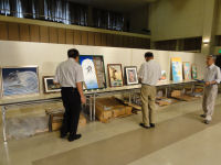 第14回全国漆喰鏝絵コンクール審査会 第14回全国漆喰鏝絵コンクール審査会