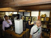 帯広市訪問団中瀬邸見学 帯広市訪問団中瀬邸見学