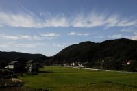 すじ雲 すじ雲