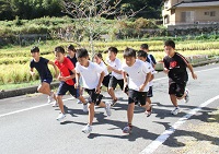 市町駅伝チーム記録会