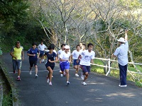 市町対抗駅伝松崎町タイムトライアル