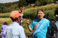 「伊豆ひろし旅」が石部棚田を訪れました