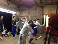 秋まつり練習（道部・丁壮社）