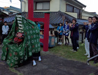 岩地地区　梵天祭