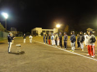 生涯学習ソフトボール秋季大会開会式