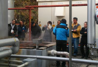 まつざき温泉熱利用プロジェクトの現地視察